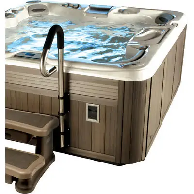 Поручень для джакузи с креплением на обшивку бассейна Safe-T-Rail хром